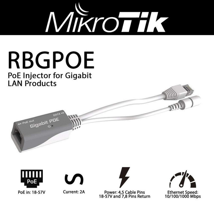 آداپتور POE میکروتیک RBGPOE