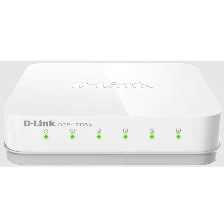 سوییچ دسکتاپ 5 پورت گیگابیتی دی-لینک مدل DGS-1005A