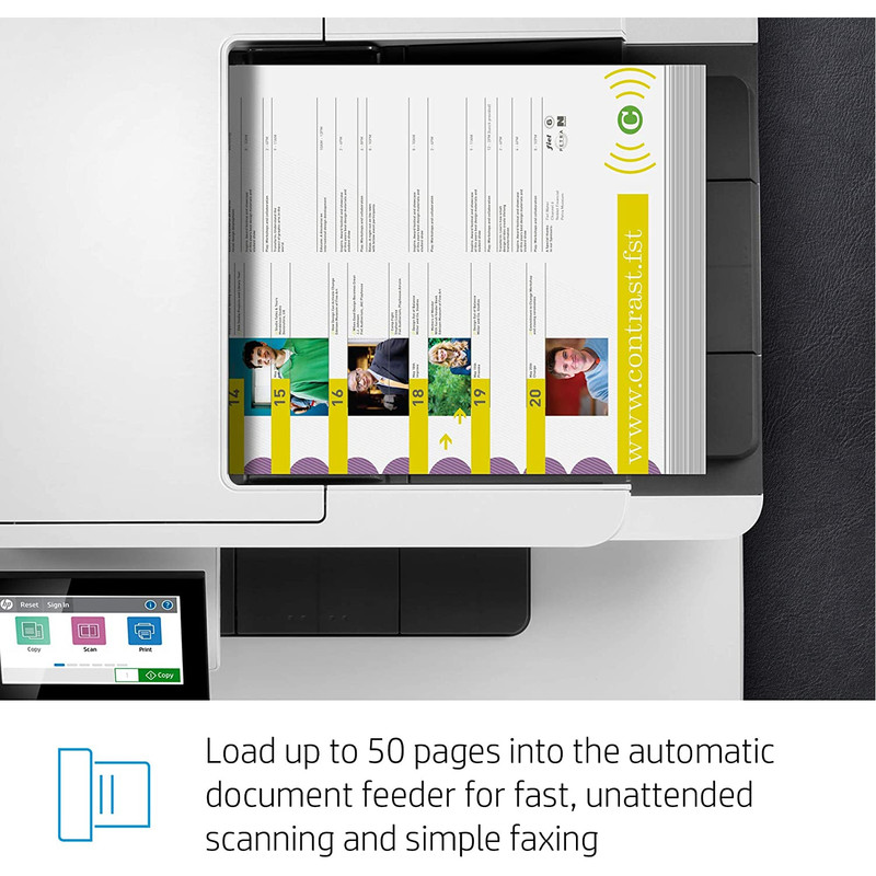 پرینتر چند کاره لیزری اچپی مدل Color LaserJet Enterprise MFP M480f