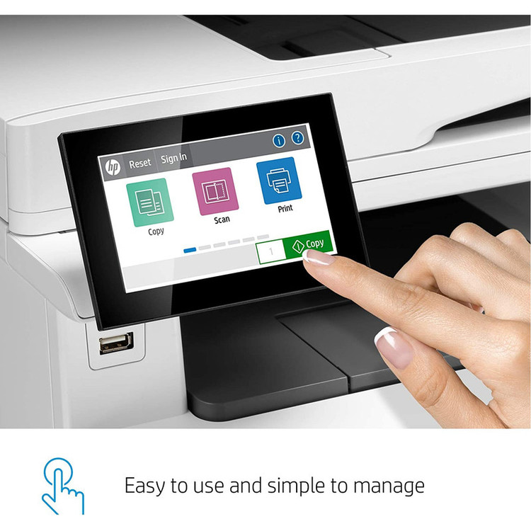 پرینتر چند کاره لیزری اچپی مدل Color LaserJet Enterprise MFP M480f