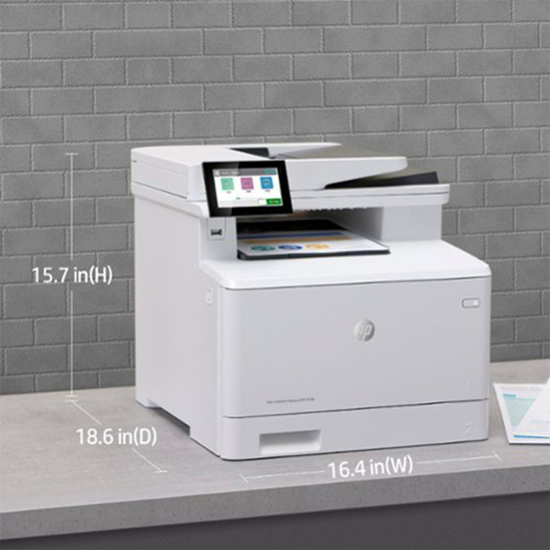 پرینتر چند کاره لیزری اچپی مدل Color LaserJet Enterprise MFP M480f