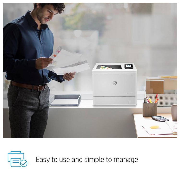 پرینتر لیزری رنگی اچپی مدل LaserJet Enterprise M554dn