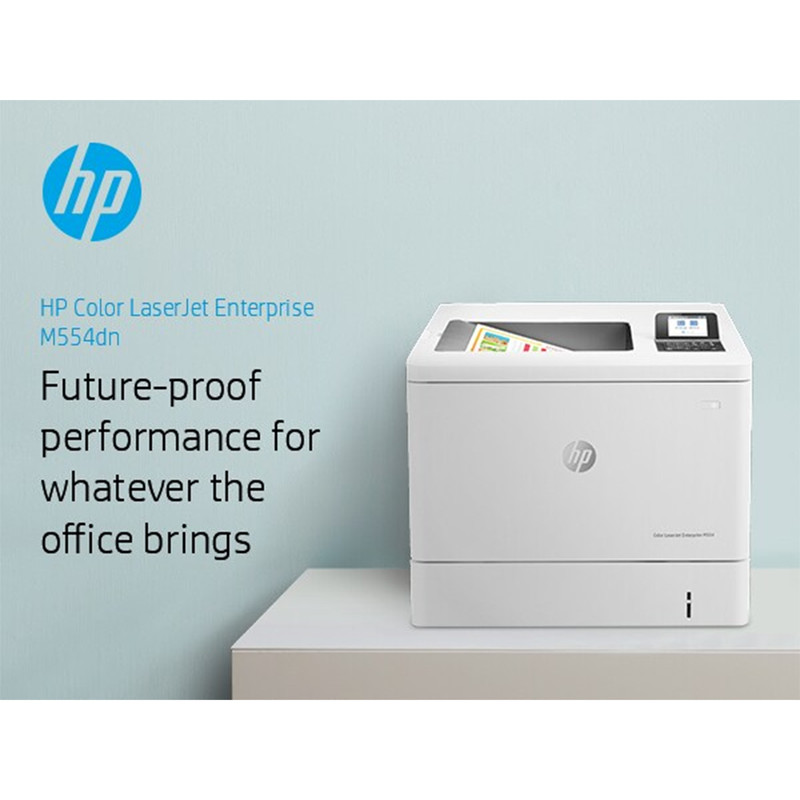 پرینتر لیزری رنگی اچپی مدل LaserJet Enterprise M554dn