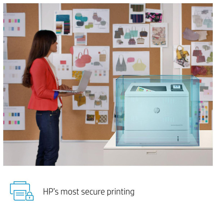 پرینتر لیزری رنگی اچپی مدل LaserJet Enterprise M554dn