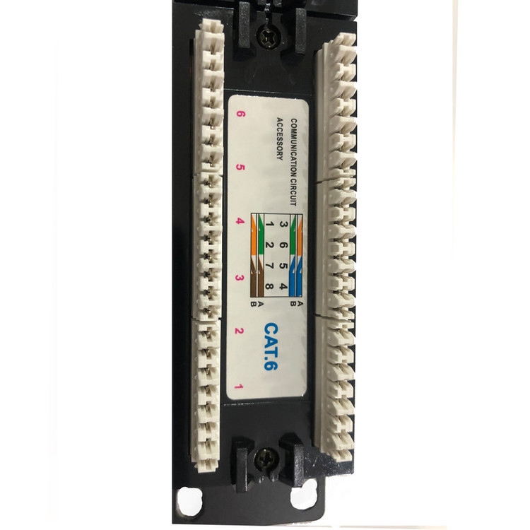 پچ پنل 24 پورت مدل cat6 utp