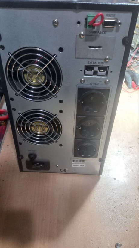 یوپیاس Exim Power ظرفیت 3 کاوا مدل 72 ولت با باتری بیرونی