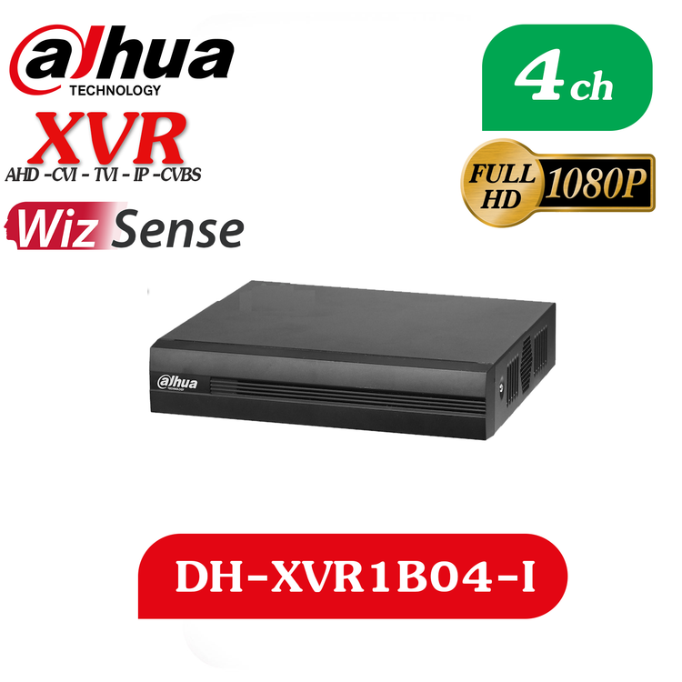 دستگاه 4 کانال DH-XVR1B04-I برند داهوا | WizSense
