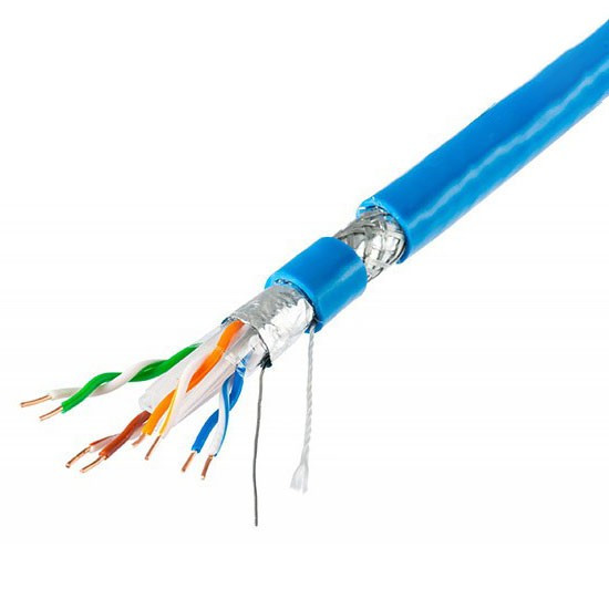کابل شبکه SFTP CAT6 CU لگراند مس حلقه 500 متری