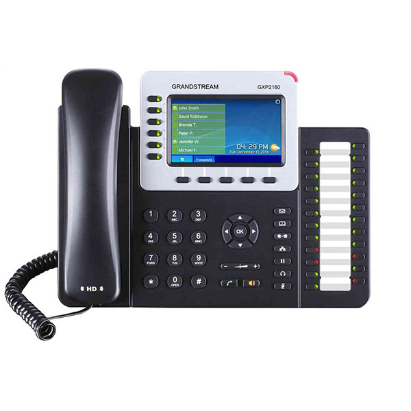 تلفن ویپ گرنداستریم GXP2160 / تلفن تحت شبکه سیپ